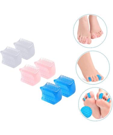 FOMIYES 30 Pcs Eversion Toe Separator Pedicure Tools Set for Correcting Bunions and Overlapping Toes - 5 Sets of Orthopedic Toe Spacers and Bunion Straightener Pads - Buy Online on SooperMarket.com
