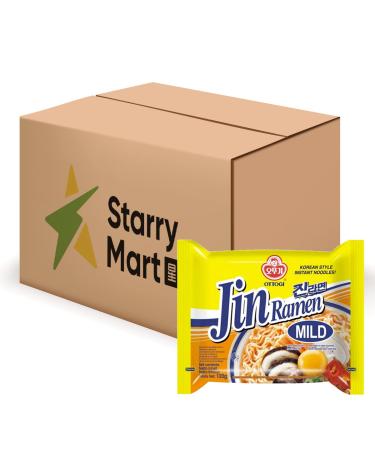 Ottogi Jin Ramen Mild 120g (Box of 40 packs)
