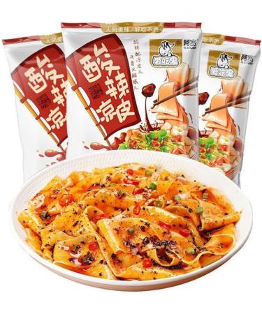 Red oil noodles Sesame paste noodles 110g/bag Alley noodles Dormitory fast food noodles with cold noodles Net red instant noodles with instant noodles (3 flavors mix and match 5 bag) - Buy Online on SooperMarket.com