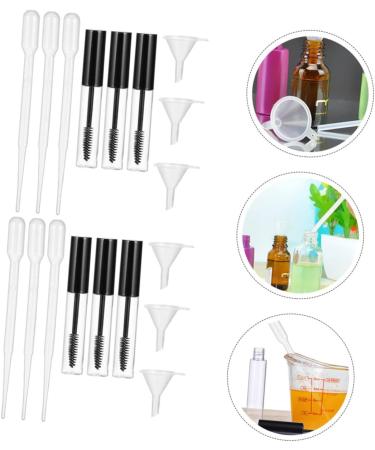 HAPINARY 1 Set Mascara Tube Liquid Eyeliner Bottle Wine Lip Tint Mini Lip Gloss Lash Wand Lip Gloss Tube Abs - Buy Online on SooperMarket.com