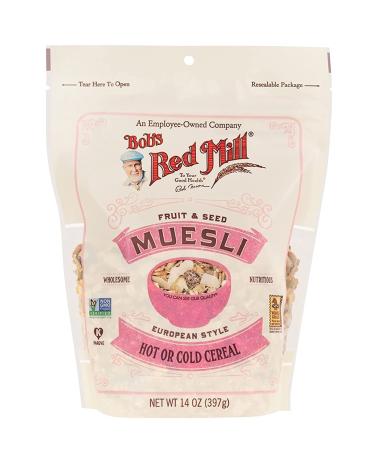 Bob's Red Mill Fruit & Seed Muesli - 2 Pack (14oz each) - Healthy Breakfast Cereal - Buy Online on SooperMarket.com