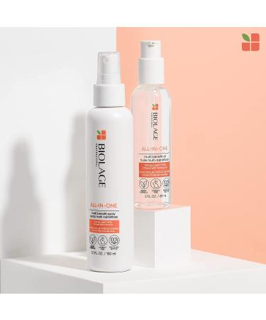 BIOLAGE All-In-One Coconut Infusion Treatment Spray | For All Hair Types | Sulfate & Paraben-Free | Vegan | 1 Fl Oz - Buy Online on SooperMarket.com