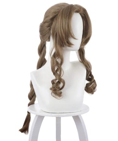 Final Fantasy 7 Remake Aerith Gainsborough Cosplay Wig Cosplay Costume Hair