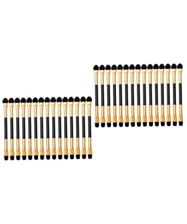 Healeved 30 Pcs Eye Shadow Brush Eyeshadow Make up Accessories Eye Shadow Mini Makeup Plastic