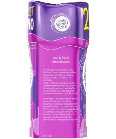 Lady Speed Stick Invisible Solid Antiperspirant Cool & Fresh 2 x 70g (Twin Pack) Cool & Fresh 2 count (Pack of 1) - Buy Online on SooperMarket.com