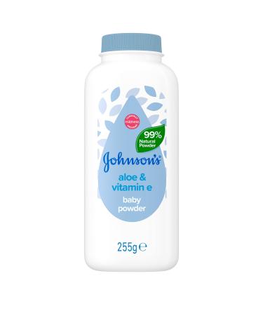 Johnson & Johnson baby protective cornstarch powder with Aloe extract 9 oz