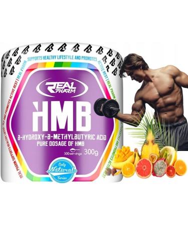 HMB (300 g) Powder Exotic with Tropical Fruits for Healthy Muscles Regeneration Building - Buy Online on SooperMarket.com