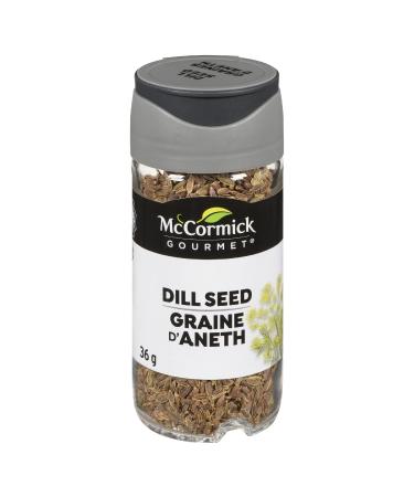 McCormick Gourmet (MCCO3) New Bottle Premium Quality Natural Herbs & Spices Dill Seed 36g