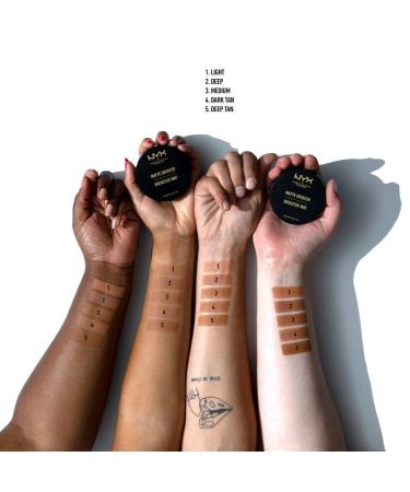 NYX Cosmetics Matte Body Bronzer - Medium | Flawless Glow & All-Day Wear - Buy Online on SooperMarket.com