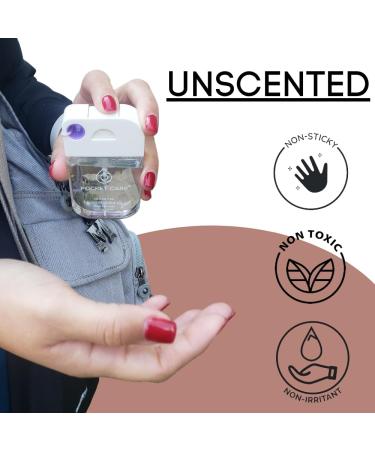 Pocket Care Organic Hand Sanitizer Spray 45ml - Travel Size Unscented | 100% Natural & Organic Hand Spray | Travel Essential - Buy Online on SooperMarket.com