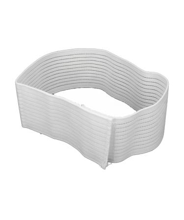 Chin Strap Snore Tape Breathable Flexible White Adjustable Hook and Loop Head Band Snoring Strap Develop Breathing Habit for Improving Sleep Quality