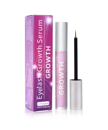 Natural Eyelash Growth Serum Infused with Collagen Oat Extract and Green Algae for Maximum Thickness and Length -5ml