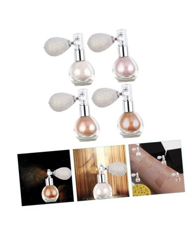 NOLITOY Women Highlighter Spray - 4pcs Body Glitter - Flashing Cosmetic Makeup - Buy Online on SooperMarket.com
