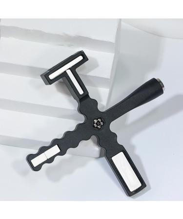 Virtcooy Cat Eye Magnet Tool | Magnetic Nails Polish Wand - Nail Design Tools Professional Cat Eye Stick for Salon Manicure Black - Buy Online on SooperMarket.com