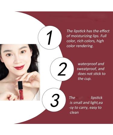 Myboon Waterproof Matte Lipstick - 12 Color Cream Texture Lip Mud - Long-lasting & Smudge-proof - Buy Online on SooperMarket.com