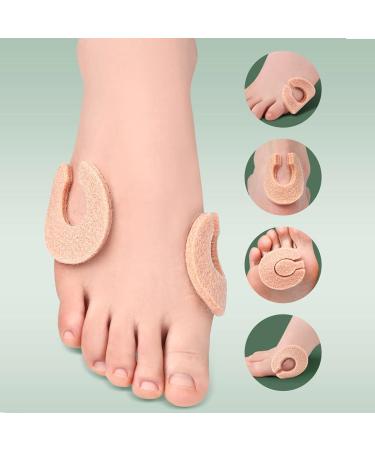 Felt Callus Cushions 24pcs - Soft Breathable Sweat Absorbing Pads for Foot Calluses - Adhesive Callous Cushions for Comfort and Protection - Buy Online on SooperMarket.com