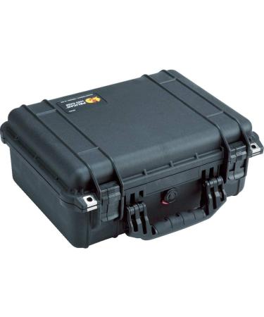 Pelican 1450 Case With Foam (Black) Black With Foam Single