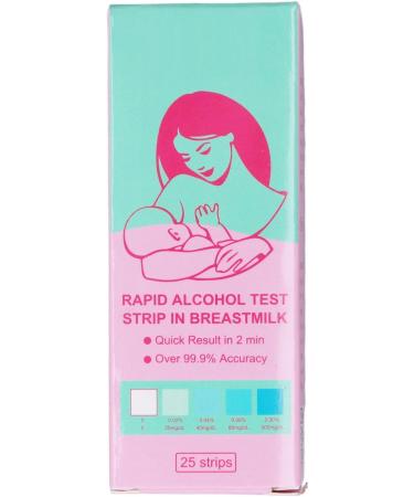 Milk Detection Strips Simple and Accurate Milk Test Strips Individually Packed Quickly with Bottle for Home for Mother - Buy Online on SooperMarket.com