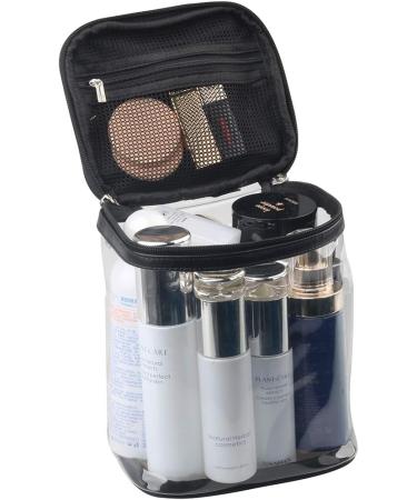 Premium Clear Make-Up Bag - Transparent Cosmetic Bag for Travel & Daily Use - Waterproof Beach Bag for Sunscreen & Skin Care - Haoguagua-TMB23 - Buy Online on SooperMarket.com