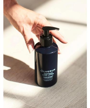 Olverum Soothing Hand Lotion with Shea Butter Aloe Vera and Vitamin E Deeply Moisturises and Hydrates. Suitable For All Skin Types - 250ml - Buy Online on SooperMarket.com
