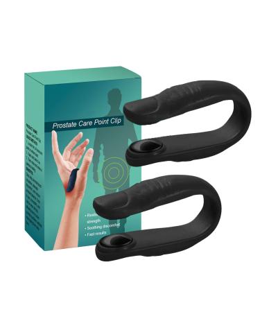 Prostate Care Point Clip Acupressure Hand Pressure Point Clip Li4 Acupressure Point Clips Long-Lasting and Reusable for Relief from Prostate Lssues (2Pcs)