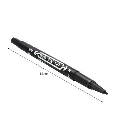 Black Tattoo Marker Pen Set - 10 Body Temporary Skin Markers for Tattooing - Buy Online on SooperMarket.com