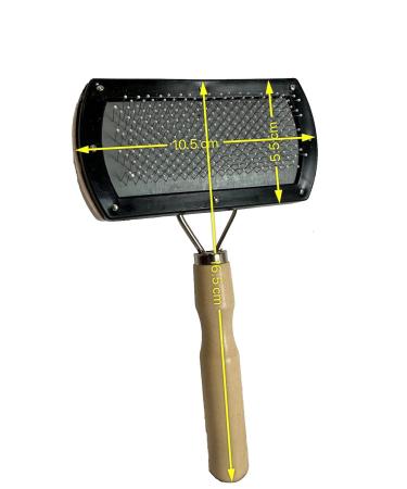 Premium Lambskin Brush for Gentle Care Perfect for Lambskin Fabrics | International Shipping - Buy Online on SooperMarket.com