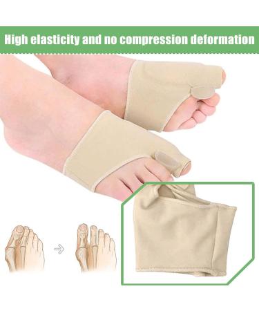 HEIMEABI Hallux Valgus Splint Bunion Corrector & Gel Separator - Bunion Correction Socks for Big Toe Protector - One Size - Buy Online on SooperMarket.com