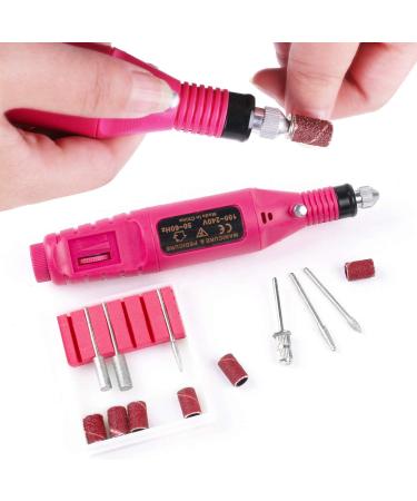 Nail Milling Mills & Accessories Set for Gel Nails | UV Lamp Acrylic Powder Nail Files | Perfect Nail Art Gifts | MT20 - Buy Online on SooperMarket.com