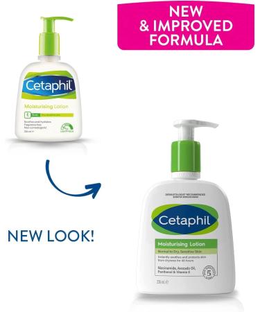 Cetaphil Moisturising Lotion 236ml with Niacinamide - Face & Body Moisturiser - Buy Online on SooperMarket.com