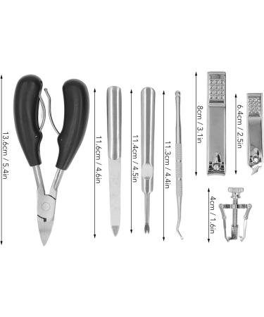 Ingrown Toenail Removal Kit Clippers Corrector Ingrown Nails Clippers Pedicure Owl Beak Pliers Adhesive Removers - Buy Online on SooperMarket.com