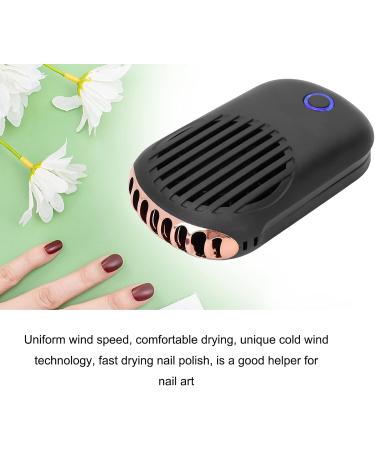 FILFEEL Eyelash Fan for Lash Extensions | Portable Bladeless USB Fan | Rechargeable Glue Dryer & Cooling Fan (Black - Buy Online on SooperMarket.com