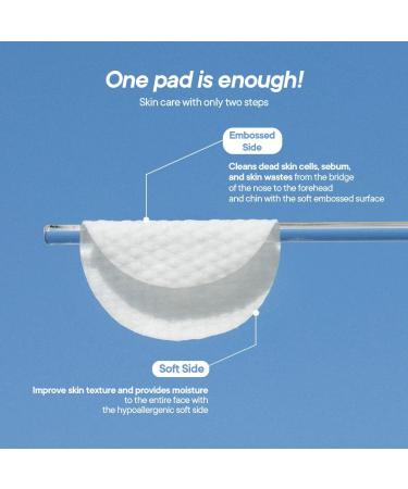 Honey-C Pad One Step Mild Skin Care 60 Pads: Daily Toner for Skin Moisturizing & Brightening - Hypoallergenic Korean Skincare - Buy Online on SooperMarket.com