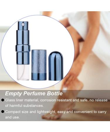 Portable Refillable Perfume Bottle - 10ml Aluminum Atomizer Spray - Travel-Friendly Cosmetic Container - Buy Online on SooperMarket.com