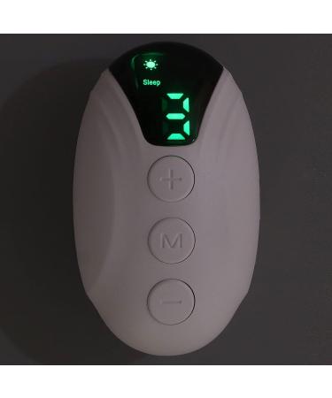 Handheld Sleep Aid Device - Intelligent Pulse Massage for Stress Relief & Insomnia Relief (White) | Shop Now - Buy Online on SooperMarket.com