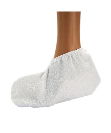 PARAFFIN GLOVE FEET 1 pair of terry socks