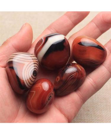 Natural Crystal Rough 1PC Natural Red Agate Stone Crystal Geode Sardonyx Gemstone Polished Palm Ore Rock Specimen Craft Decor (Color : 30-40mm Size : 1Pc) 1Pc 30-40mm - Buy Online on SooperMarket.com