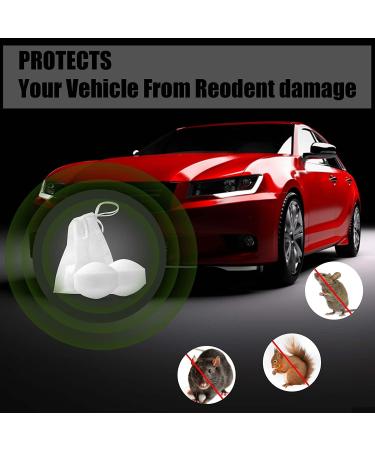 24 Pack Peppermint Oil Rodent Repellent for Cars, Campers, and Indoors - Mouse & Rat Deterrent for Garage - Pet Friendly - Buy Online on SooperMarket.com
