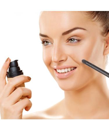 KALLORY 10 Pcs Eye Shadow Brush Makeup Applicator Eye Defining Brush Sponge Makeup Brush The Face Miss Blush 5.8X0.7X0.5CM Black - Buy Online on SooperMarket.com