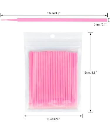G2PLUS 200PCS Pink Disposable Micro Applicators for Eyelash Extensions - Buy Online on SooperMarket.com