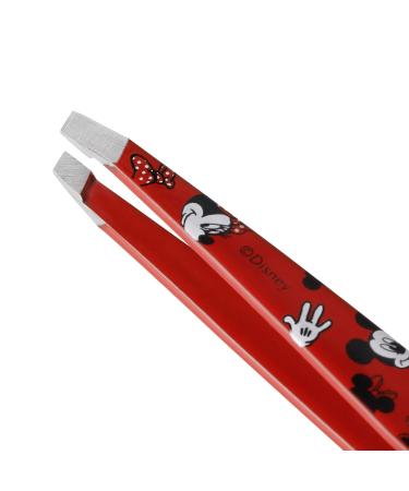 Buy TWEEZERMAN Disney Mickey & Minnie Mouse Slanted Tweezers - Perfect for Precision Grooming | International Shipping Available - Buy Online on SooperMarket.com