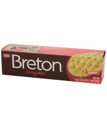 Dare Breton Crackers - 8 oz | Crunchy, Savory Snacks for Every Occasion - Buy Online on SooperMarket.com