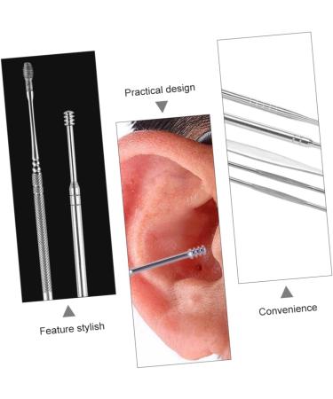 6-Piece Stainless Steel Ear Cleaning Set for Kids - Ear Wax Removal Tool Kit - Buy Online on SooperMarket.com