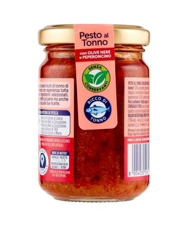 Buy 6x Rio Mare Tuna Pesto with Black Olives & Chili (130g) - Gourmet Italian Sauce for International Shipping - Buy Online on SooperMarket.com