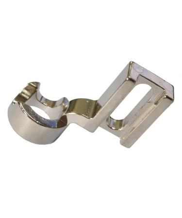 HONEYSEW 1/4" Ruler Foot Metal Frame Quilting Embroidery Low Shank Sewing Machine Presser Foot for Singer Pfaff Viking Brother LOW SHANK RULER FOOT