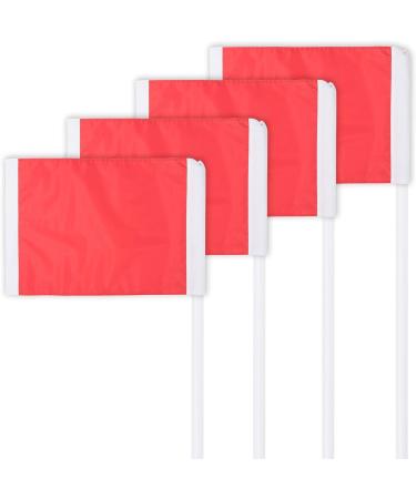 Champion Sports Soccer Corner Flag Set with Steel Peg - High-Quality Set for Soccer Field Marking - Buy Online on SooperMarket.com