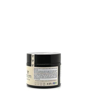 100% Natural Emulsified Sugar Body Scrub with Moroccan Argan - 200g | Made in Morocco Formulated in Sweden ISO & GMP Certified - Buy Online on SooperMarket.com