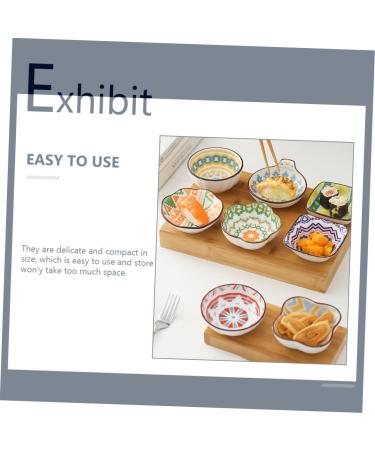 MAGICLULU 6pcs Ceramic Saucer Ceramics Sauces Sushi re-usable - Buy Online on SooperMarket.com
