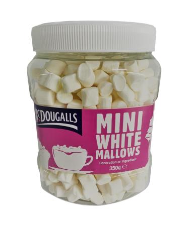 OV Group McDougalls White Mini Marshmallows - 1x350g