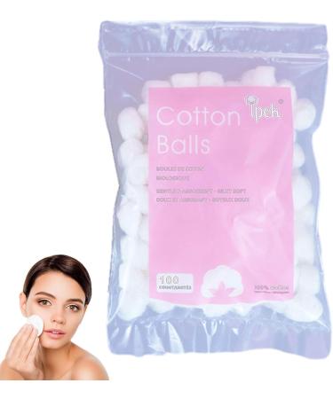 Cotton Balls - Reusable Makeup Remover Cotton Home Accessories Lightweight for Beauty & Personal Cares Baby Cares Nail Polish Remover Makeup Cleaning Serut 1. About 100 Grains (About 0.5 Grams) - Buy Online on SooperMarket.com